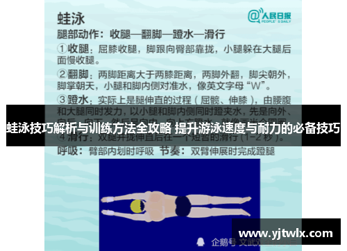 蛙泳技巧解析与训练方法全攻略 提升游泳速度与耐力的必备技巧